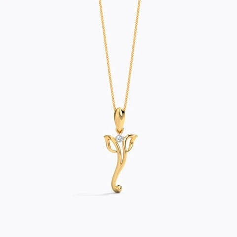 Diamond Siddh Ganpati Pendant